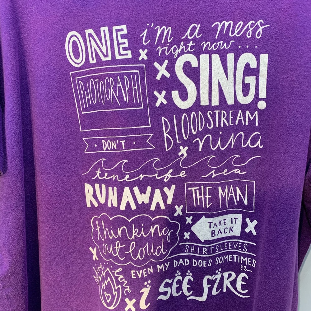 Ed Sheeran Graphic T-shirt by Canvas Bella Canvas
